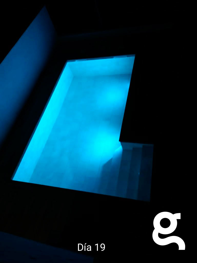 Iluminación Led RGB de piscina