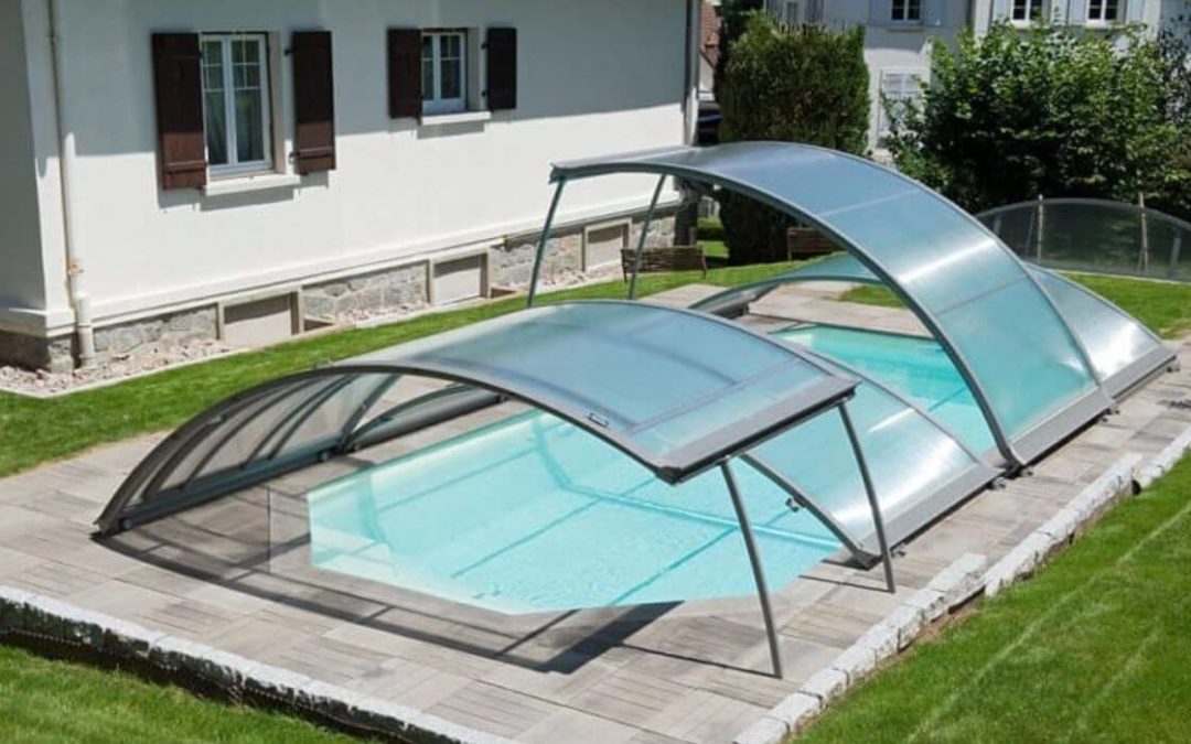 cubierta para piscina sostenible